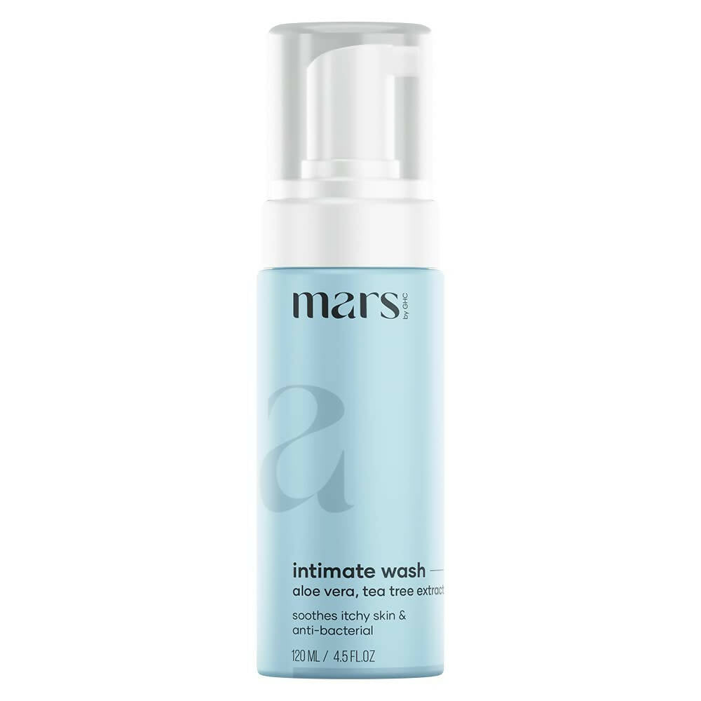 Mars By GHC Natural Intimate Wash for Men with Aloe Vera, Tea Tree Extract - Distacart