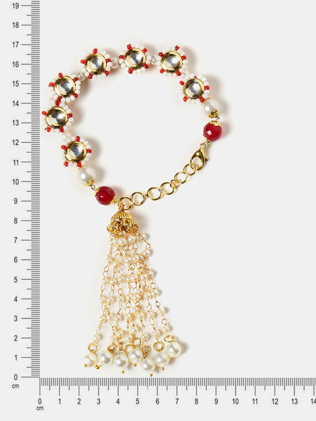 Ruby Raang Royal Pearl Bracelet - Distacart