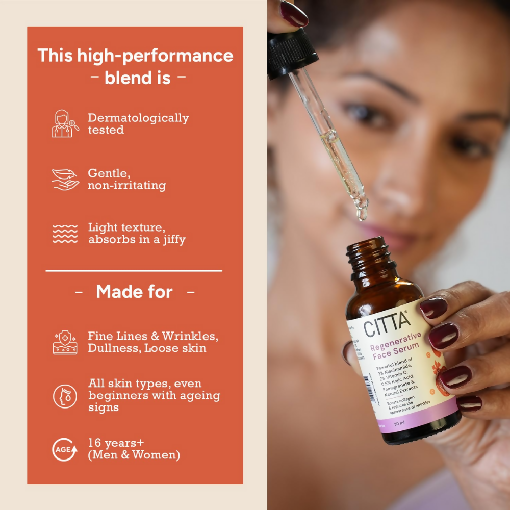 Citta Anti-Aging Face Serum – Regenerative Serum