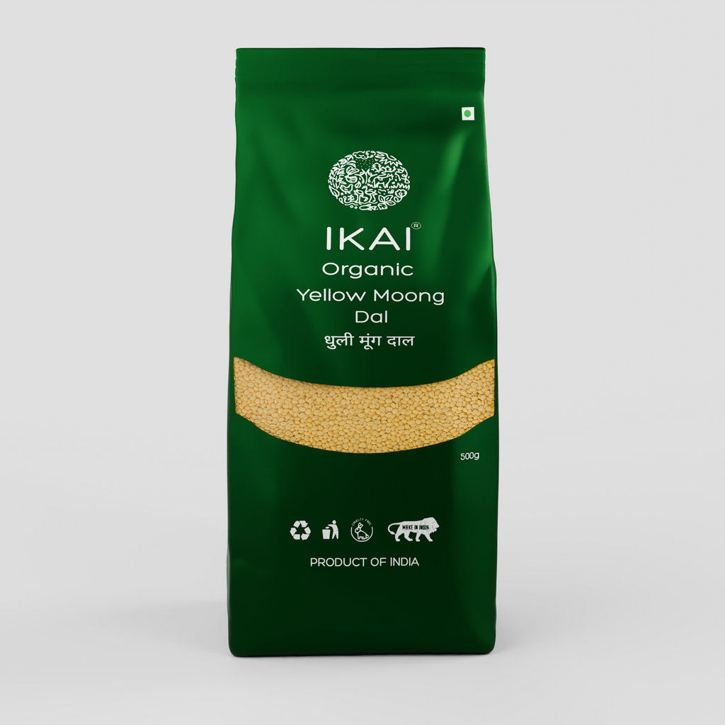 2 - Organic Yellow Moong Dal - 500 gm