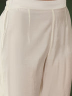 Sangria Embroidered Kurta & Trouser With Dupatta