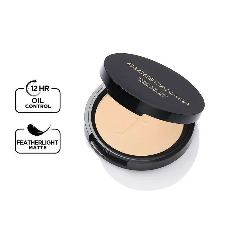 Faces Canada Weightless Matte Finish Compact-Beige 03