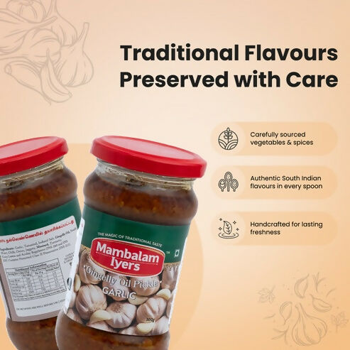 Mambalam Iyers Garlic Pickle