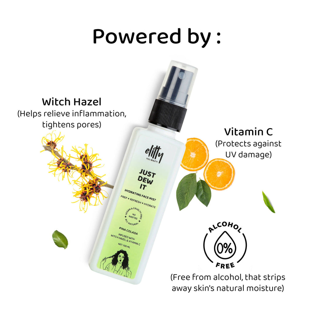 Elitty Just dew it - Hydrating Hydrating Pina Colada Face Mist