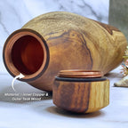 Wood estate Wooden Copper Water Bottle