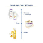 Dove Radiant Shine + UV Protect Hair Serum - Distacart
