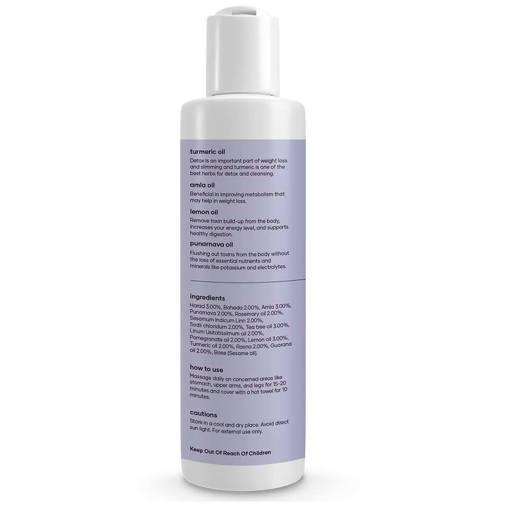 Mars By GHC Anti Cellulite Slimming Body Oil for Men