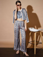 Myshka Multi Printed Co-Ords For Women - Distacart
