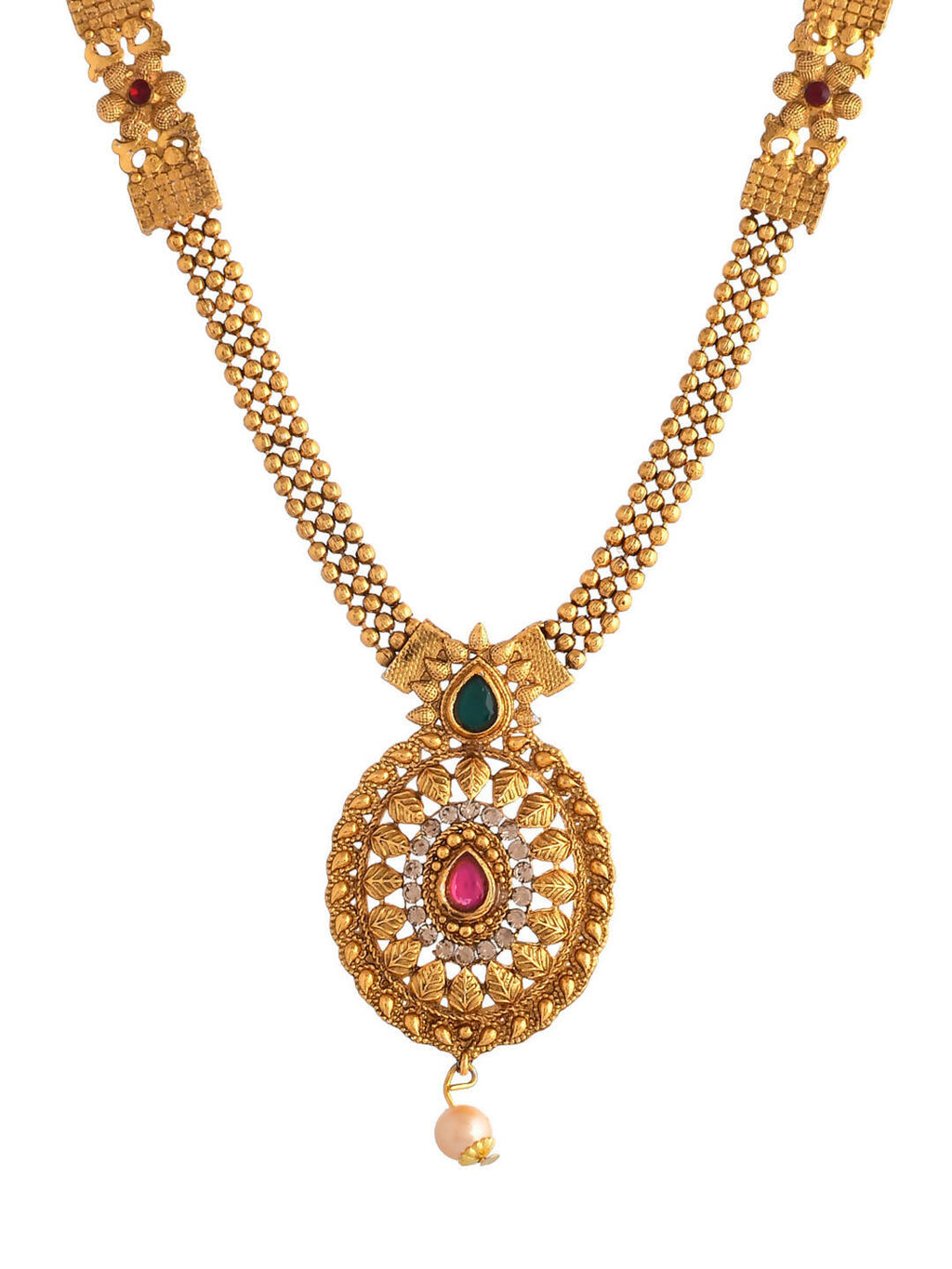 VOJ Women Gold Color stainless steel Jewellery Set - Distacart
