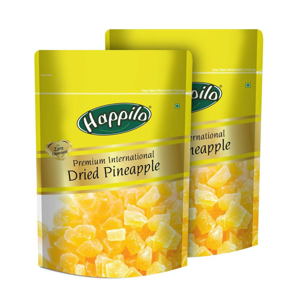 Happilo Premium International Dried Pineapple