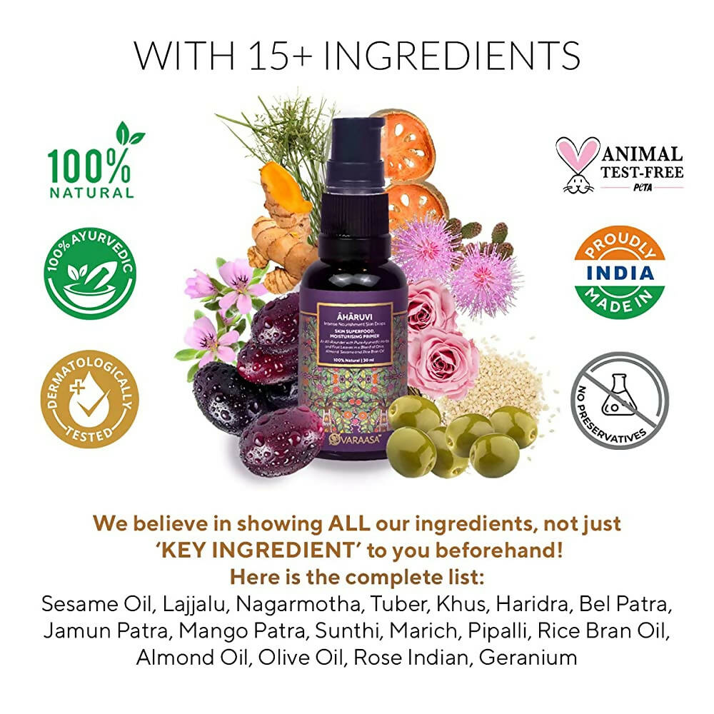 Varaasa Aharuvi Intense Nourishment Skin Drops