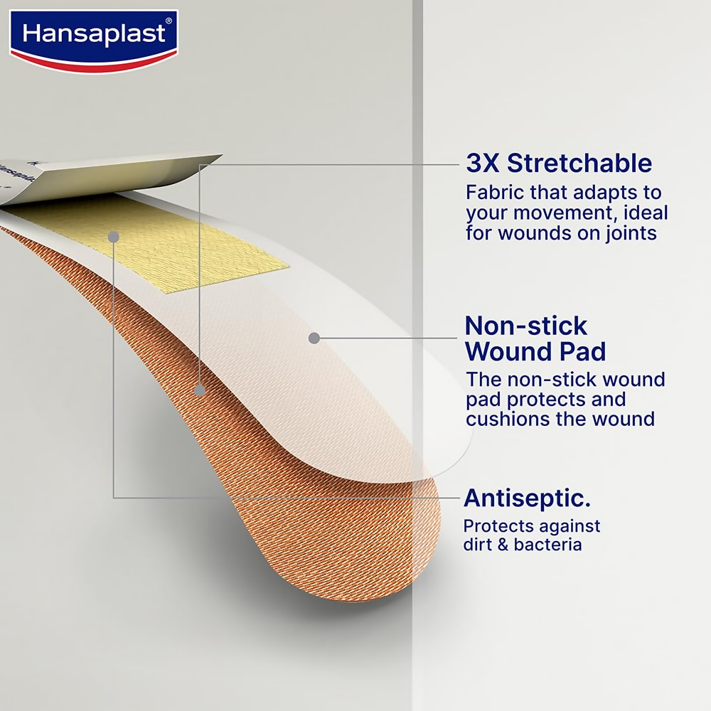 Hansaplast Antiseptic Elastic Bandage - Distacart