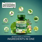Organics Immunity Multivitamin with Probiotics Tablets