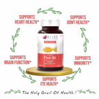 Bliss Welness Fish Oil Softgel Capsules - Distacart
