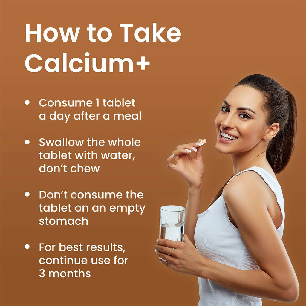 Dr. Morepen Calcium+ Advanced Tablets with Vitamin - D2, Magnesium & Zinc - Distacart