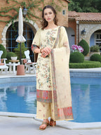 Joban Fashion Pista Position Digital Print With Position Foil Kurta Set - Distacart