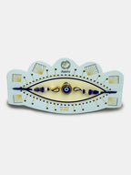 NVR Women & Men Set of 2 Blue Evil Eye Beaded Bhaiya Bhabhi Rakhi With Roli Chawal - Distacart