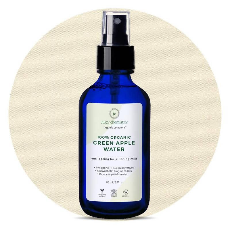 Juicy Chemistry Green Apple Water Toner for Youthful Skin