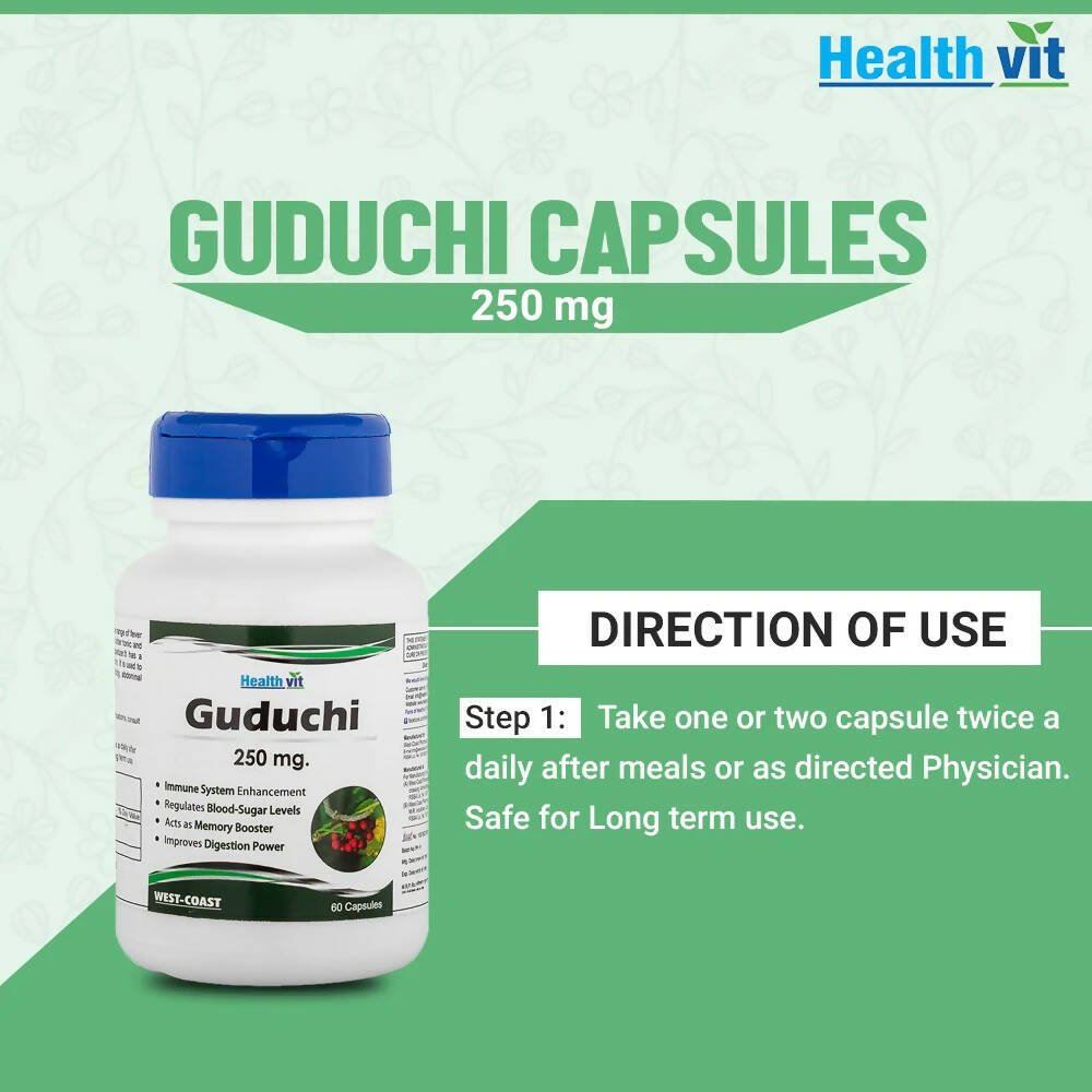 Healthvit Guduchi Capsules - Distacart