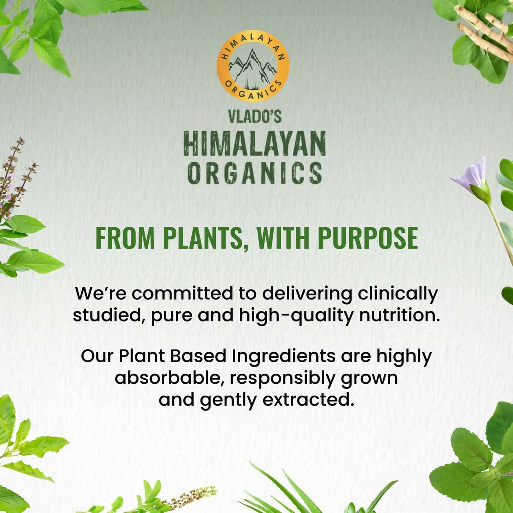 Himalayan Organics Vlado�s Plant Based 600iU Supplement Vitamin D3 + K2