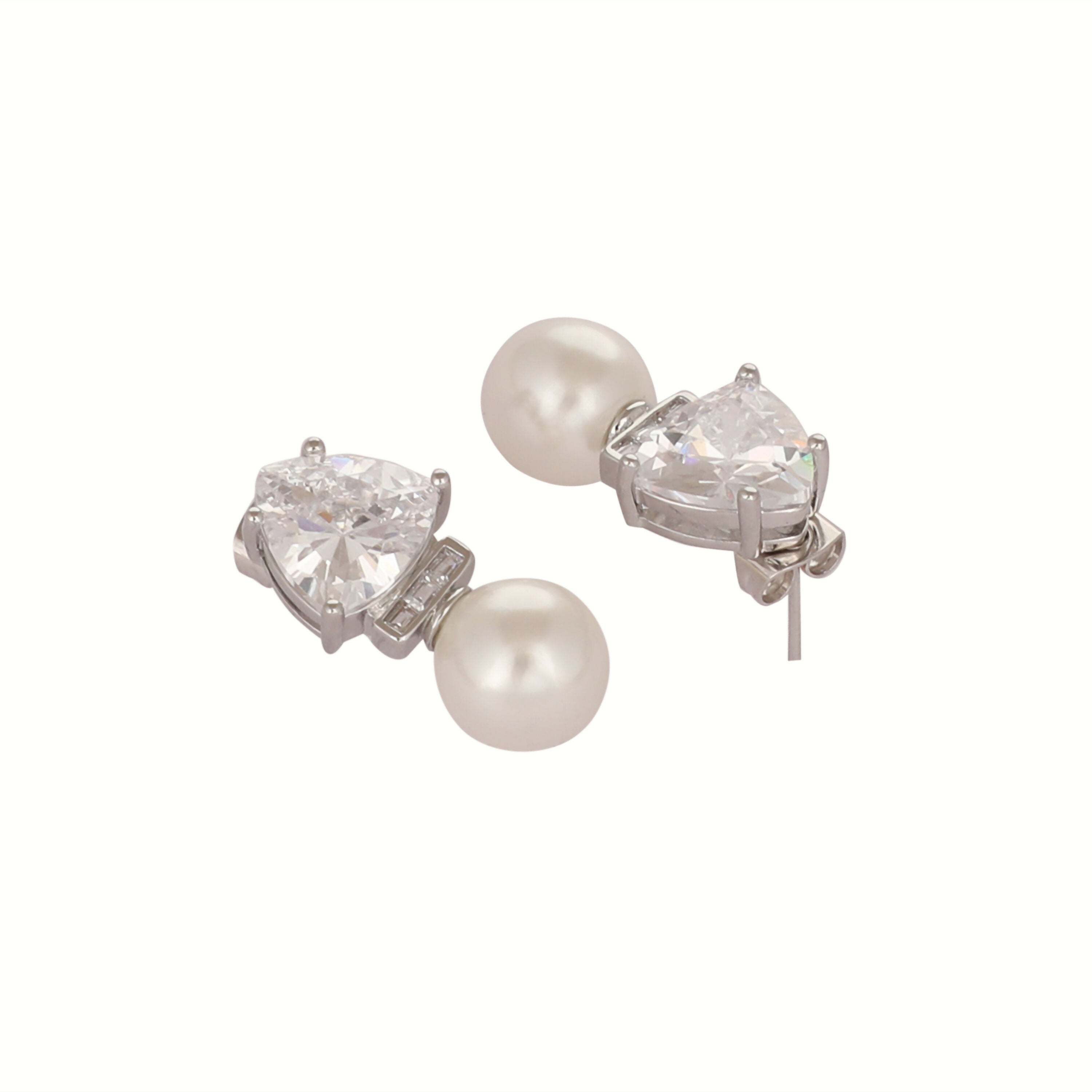 Nuyug Pearl Elegance Anti Tarnish Studs - Distacart