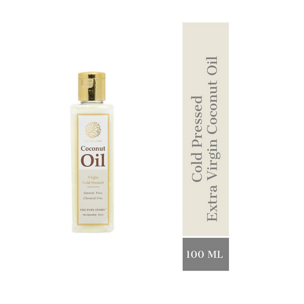 The Pure Story Natural Cold Pressed Coconut Hair Oil - Distacart