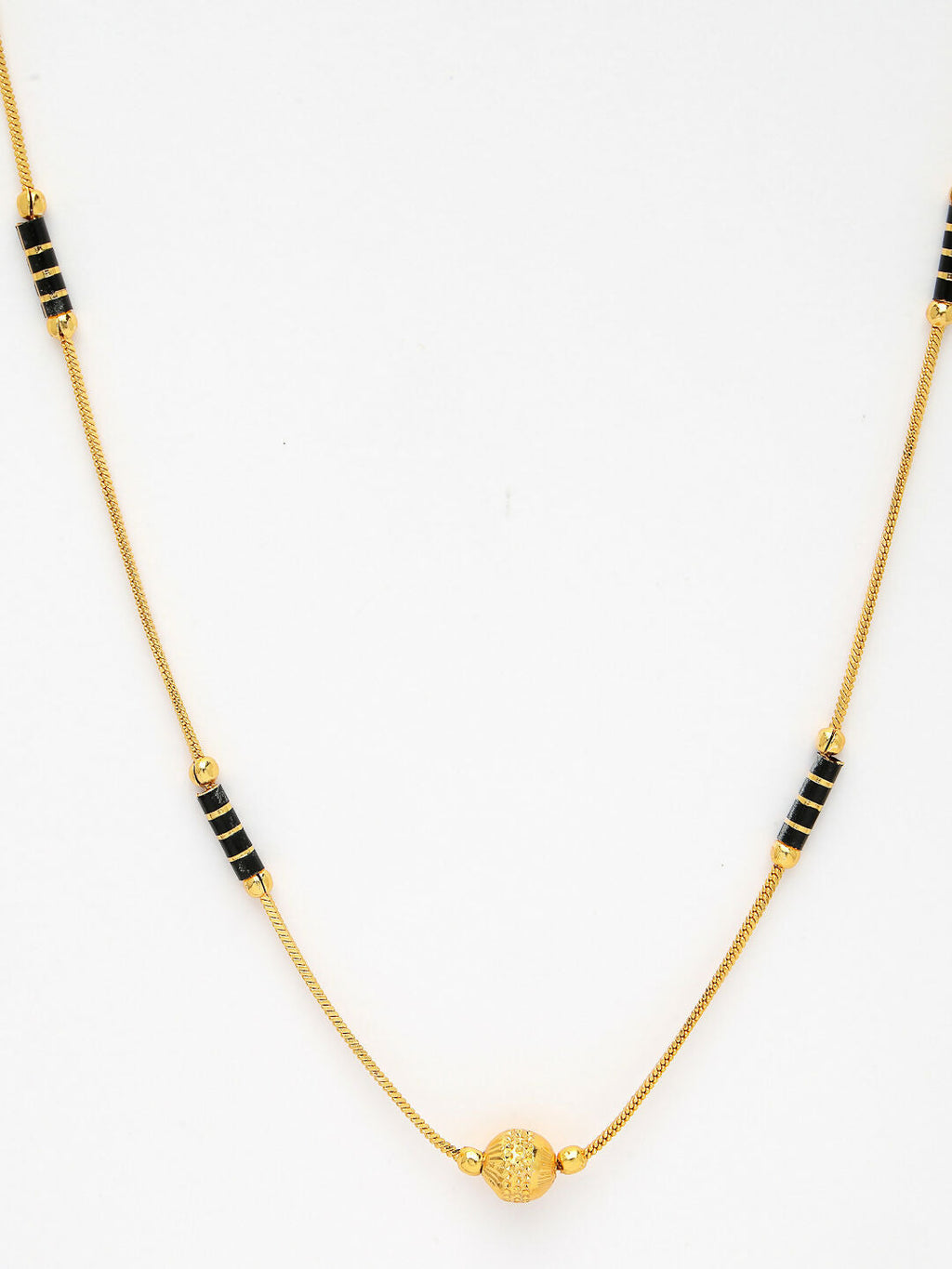 NVR Women's Gold-Polished Mangalsutra - Distacart