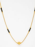 NVR Women's Gold-Polished Mangalsutra - Distacart