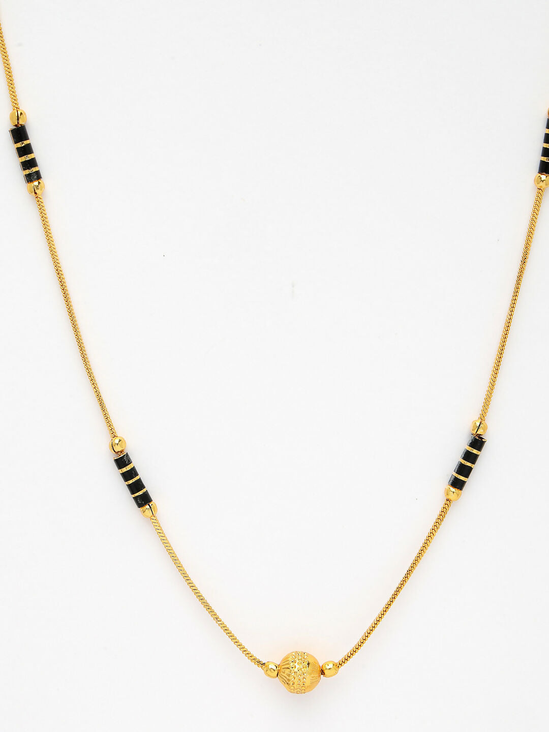 NVR Women's Gold-Polished Mangalsutra - Distacart