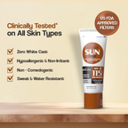 Dr. Reddy's Venusia Sun Tinted Sunscreen Gel SPF 115