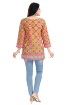 Snehal Creations Yellow Faux Crepe Short Kurti Tunic Top - Distacart