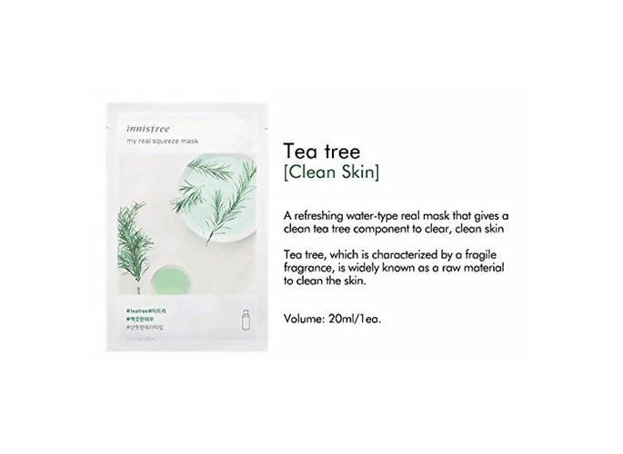 Innisfree My Real Squeeze Mask EX - Tea Tree