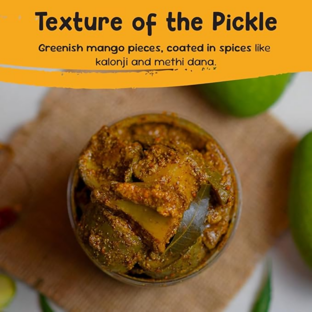 FarmDidi Mango Pickle - Tangy & Salty