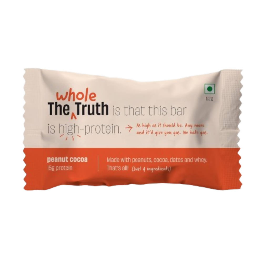 The Whole Truth Protein Bars - Peanut Cocoa - Distacart