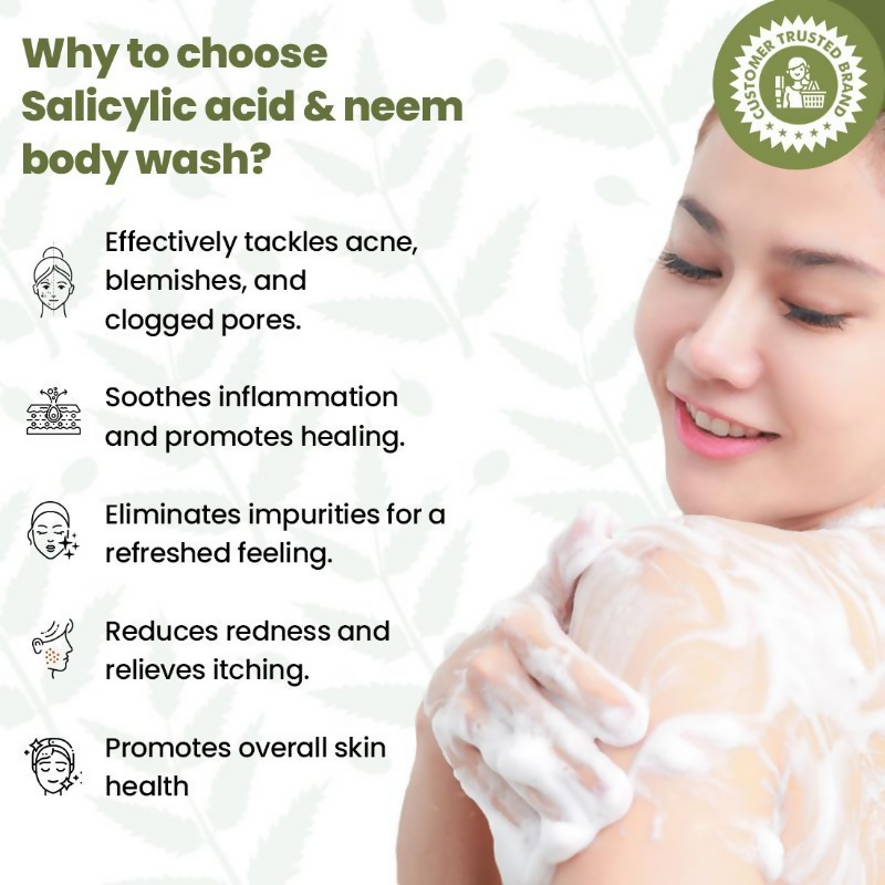 The Natural Wash Salicylic Acid & Neem Body Wash