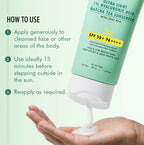 mCaffeine Sun Fix Ultra Light 1% Hyaluronic Acid Matcha Tea Sunscreen SPF 50+ PA++++