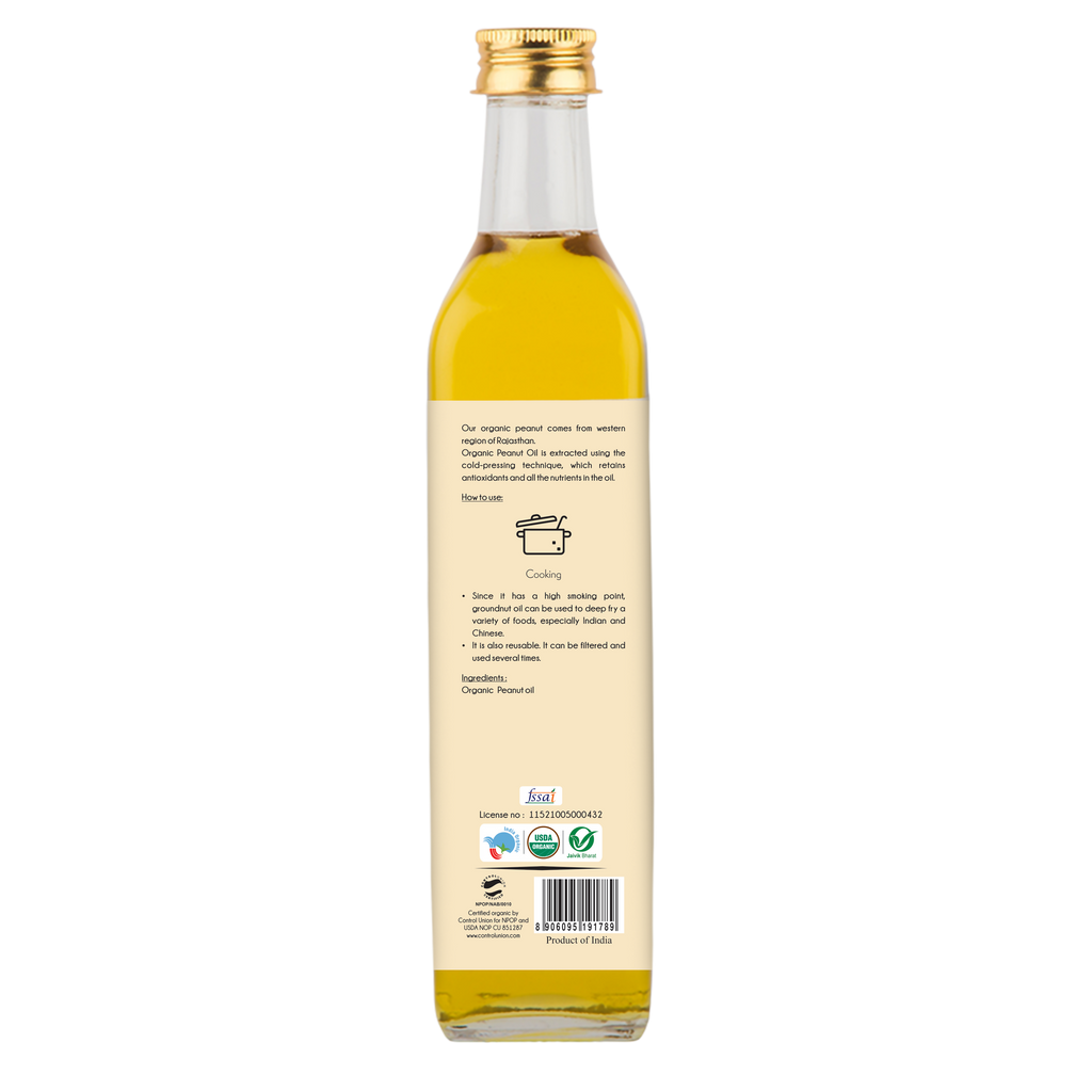 Praakritik Organic Peanut Oil