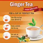 Naivedyam Ginger Instant Tea Premix Powder Sachets - Distacart