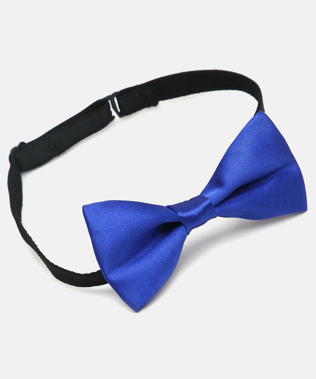 Manet Boys Solid Single Layer Bow - Bright Blue