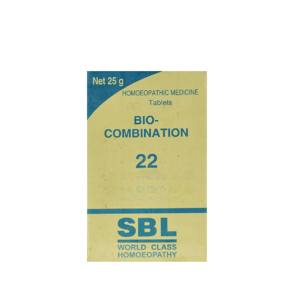 SBL Homeopathy Bio-Combination 22 Tablets - Distacart