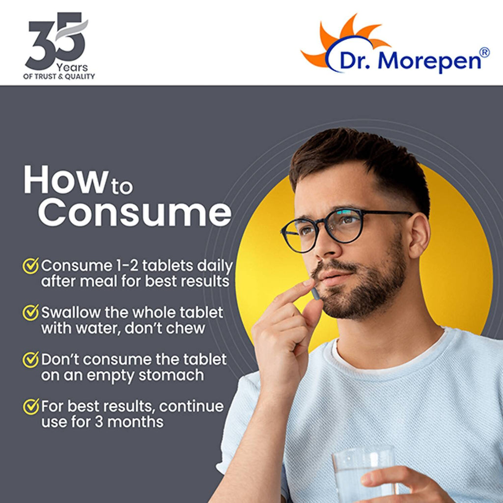 Dr. Morepen S J Capsules and Testosterone Booster Tablets Combo - Distacart