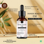 Al Masnoon Inner Beauty Oil For Women Natural Herbal Blend - Distacart