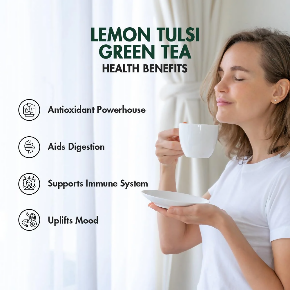 Sorich Organics Lemon Tulsi Green Tea - Distacart
