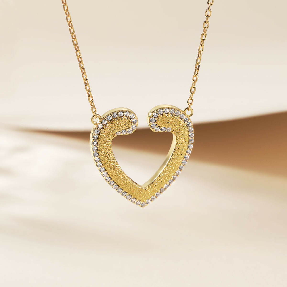 Cauer CAUER 925 Sterling Silver Moissanite Round Pendant Chain - Distacart