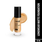 Lakme Forever Matte Longwear Foundation - Warm Creme