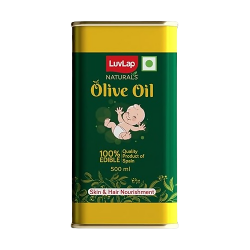 LuvLap Naturals Baby Body Massage Olive Oil for New Born