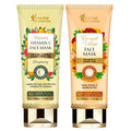 Oriental Botanics Rivayat Ubtan Face Mask And Nature’s Vitamin C Face Mask Combo