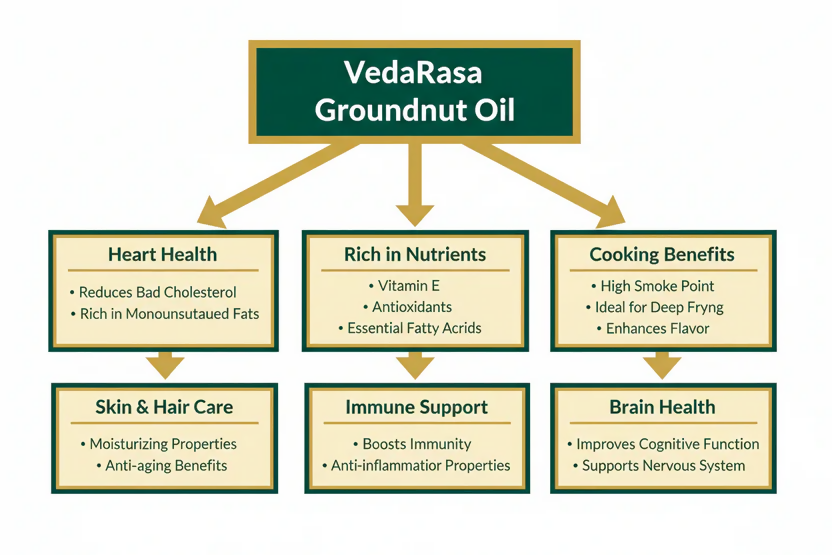 VedaRasa Groundnut Oil