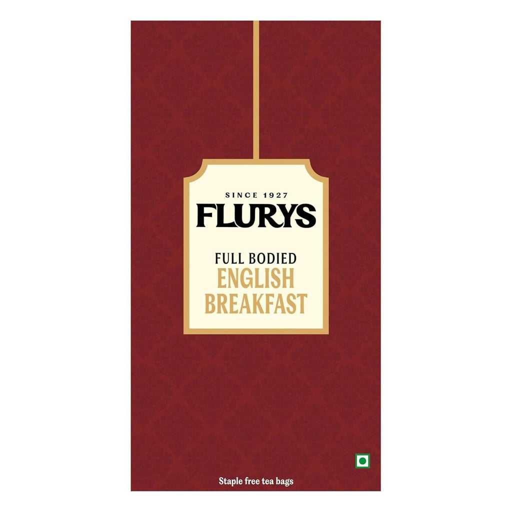 Flurys Distinctive English Breakfast Black Tea Bags - Distacart