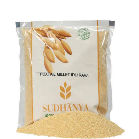 Sudhanya Organic Foxtail Millet Idli Rava | Ready to Cook Foods | Instant Breakfast Mix | Traditional South Indian Breakfast